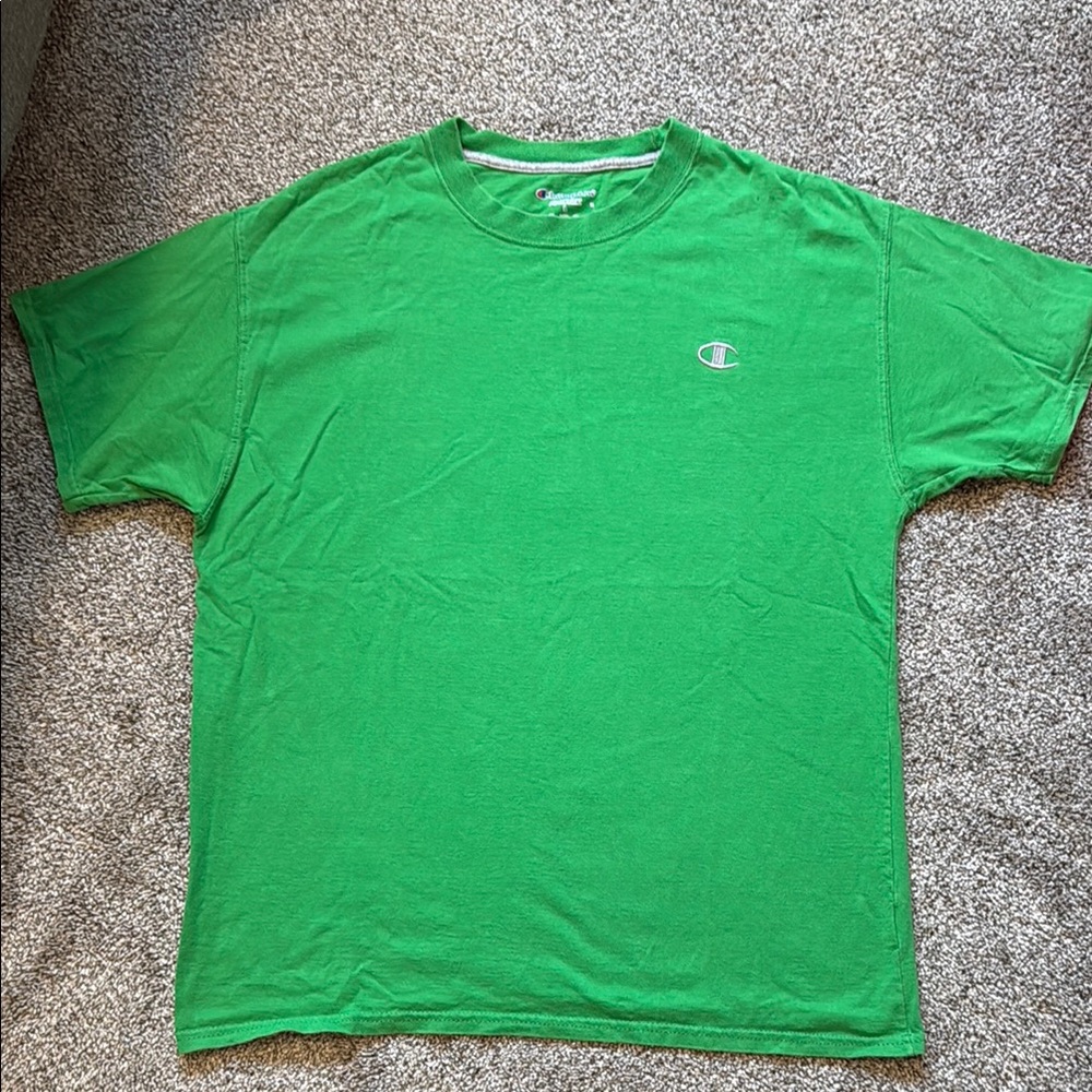 Champion Green Short Sleeve Tee